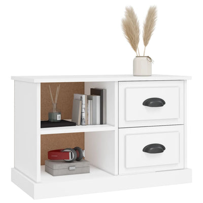 TV Cabinet White 73x35.5x47.5 cm Engineered Wood