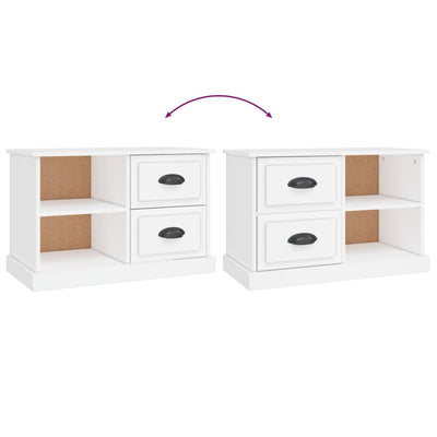 TV Cabinet White 73x35.5x47.5 cm Engineered Wood