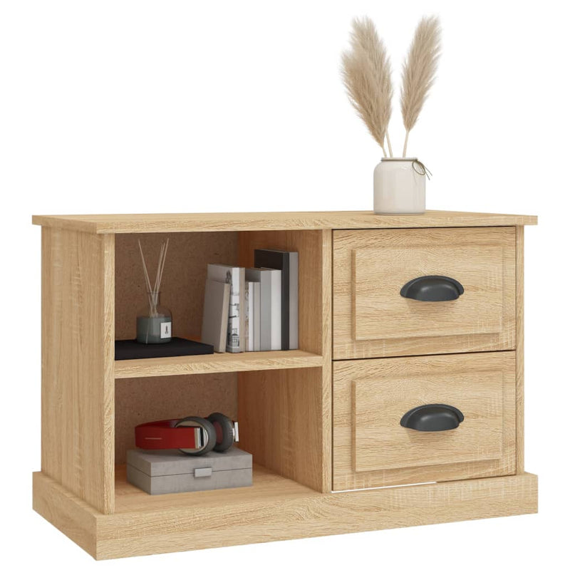 TV Cabinet Sonoma Oak 73x35.5x47.5 cm Engineered Wood