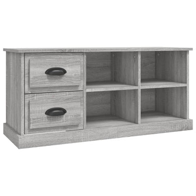 TV Cabinet Grey Sonoma 102x35.5x47.5 cm Engineered Wood