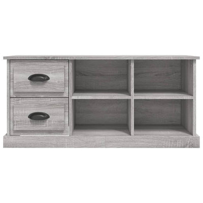 TV Cabinet Grey Sonoma 102x35.5x47.5 cm Engineered Wood