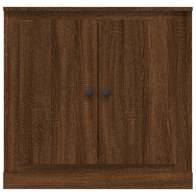 Sideboard Brown Oak 70x35.5x67.5 cm Engineered Wood