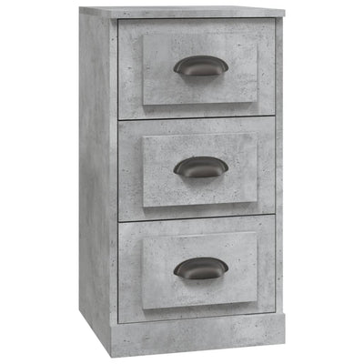 Sideboard Concrete Grey 36x35.5x67.5 cm Engineered Wood