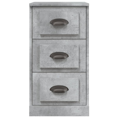 Sideboard Concrete Grey 36x35.5x67.5 cm Engineered Wood