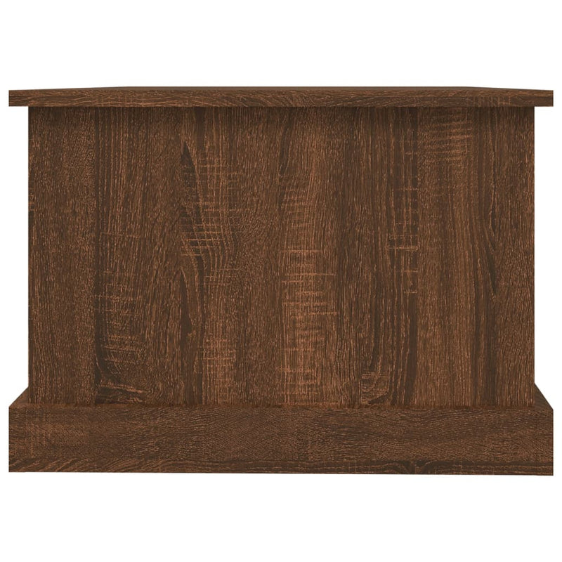 Coffee Table Brown Oak 90x50x35 cm Engineered Wood