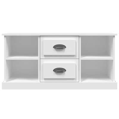 TV Cabinet White 99.5x35.5x48 cm Engineered Wood