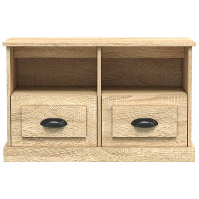 TV Cabinet Sonoma Oak 80x35x50 cm Engineered Wood