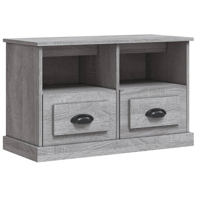 TV Cabinet Grey Sonoma 80x35x50 cm Engineered Wood