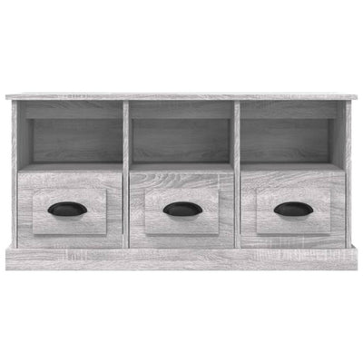 TV Cabinet Grey Sonoma 100x35x50 cm Engineered Wood