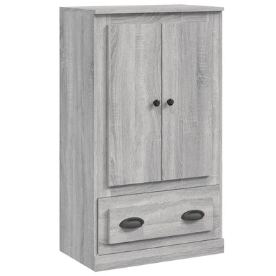 Highboard Grey Sonoma 60x35.5x103.5 cm Engineered Wood