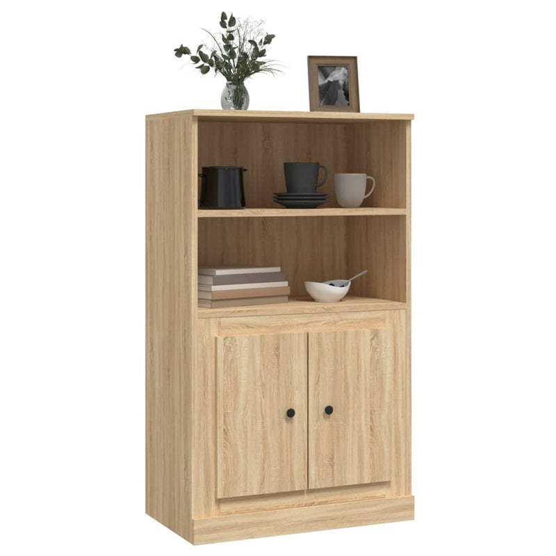 Highboard Sonoma Oak 60x35.5x103.5 cm Engineered Wood