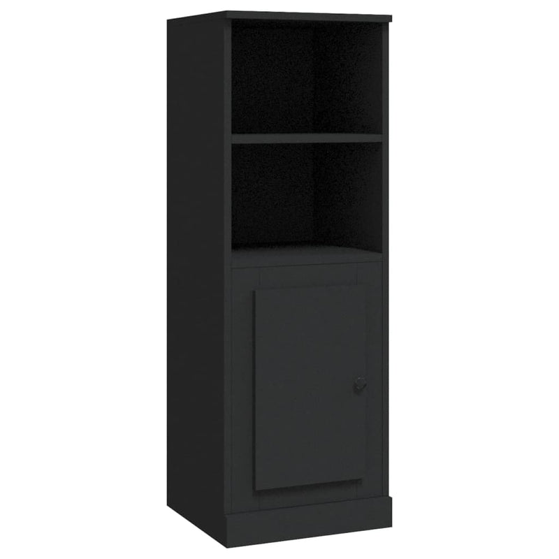 Highboard Black 36x35.5x103.5 cm Engineered Wood