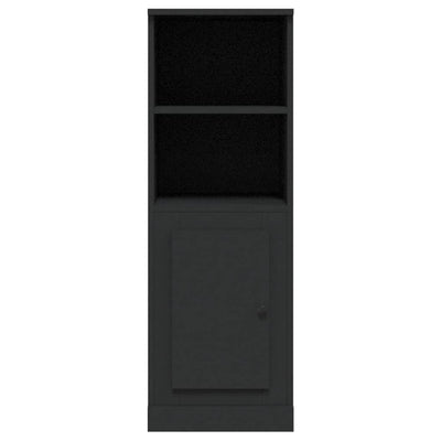 Highboard Black 36x35.5x103.5 cm Engineered Wood