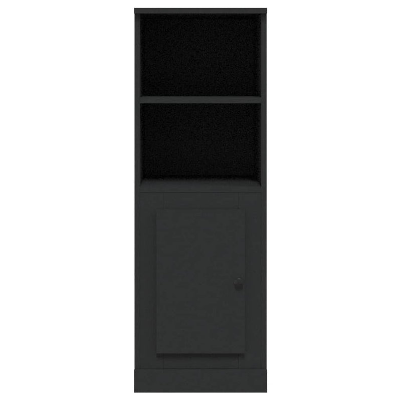 Highboard Black 36x35.5x103.5 cm Engineered Wood