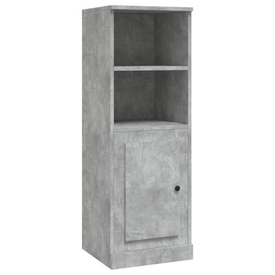 Highboard Concrete Grey 36x35.5x103.5 cm Engineered Wood