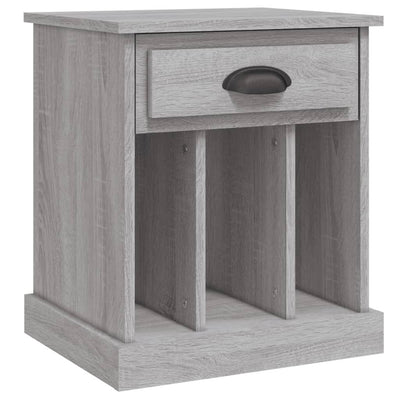 Bedside Cabinets 2 pcs Grey Sonoma 43x36x50 cm