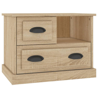 Bedside Cabinet Sonoma Oak 60x39x45 cm