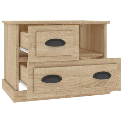 Bedside Cabinet Sonoma Oak 60x39x45 cm