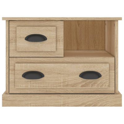 Bedside Cabinet Sonoma Oak 60x39x45 cm