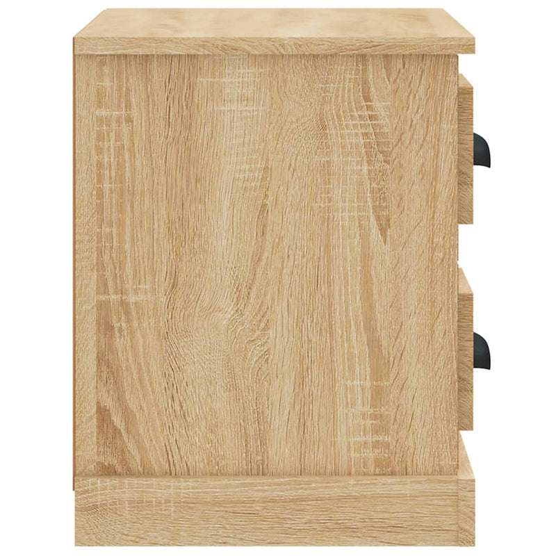 Bedside Cabinet Sonoma Oak 60x35.5x45 cm