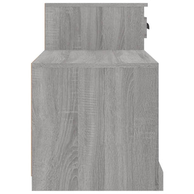 Shoe Cabinet Grey Sonoma 100x42x60 cm Engineered Wood