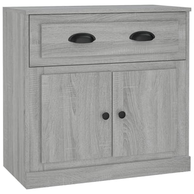 Sideboard Grey Sonoma 70x35.5x67.5 cm Engineered Wood