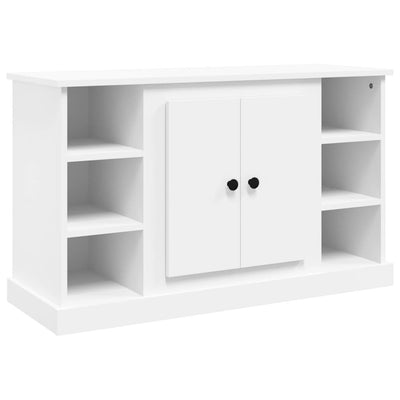 Sideboard White 100x35.5x60 cm Engineered Wood