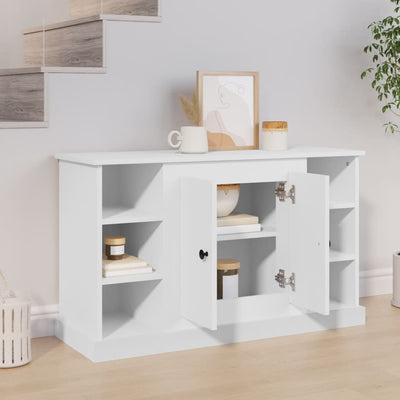 Sideboard White 100x35.5x60 cm Engineered Wood