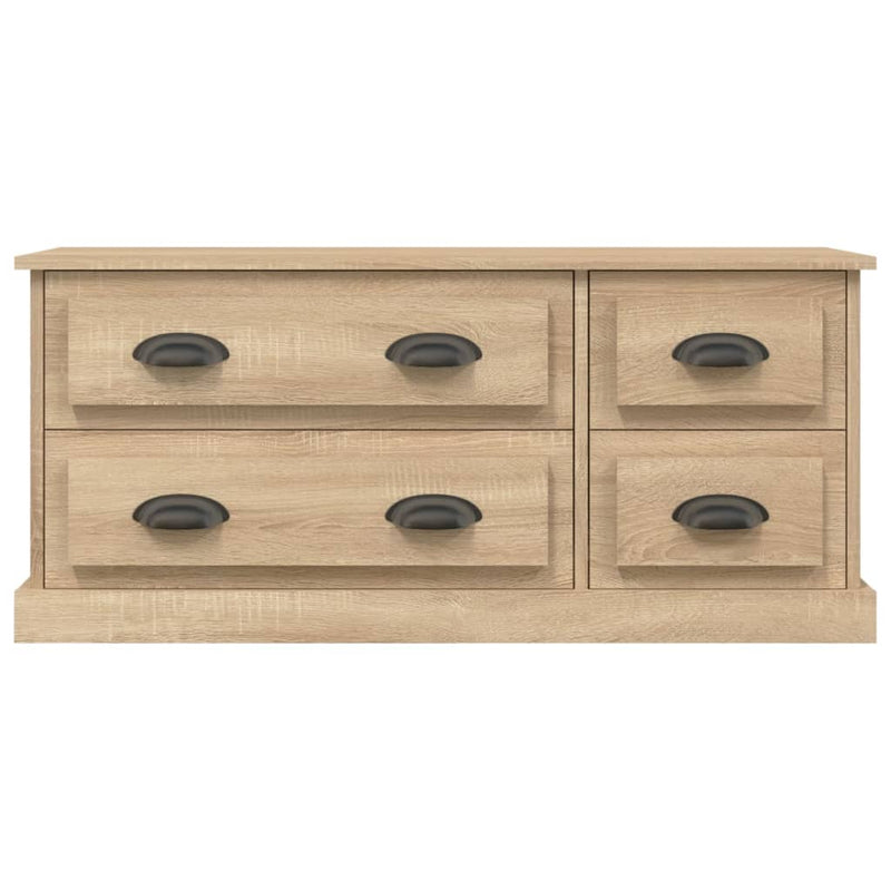 TV Cabinet Sonoma Oak 100x35.5x45 cm Engineered Wood