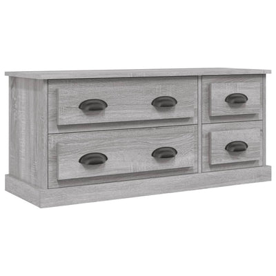 TV Cabinet Grey Sonoma 100x35.5x45 cm Engineered Wood