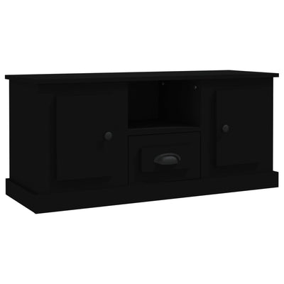 TV Cabinet Black 100x35.5x45 cm Engineered Wood