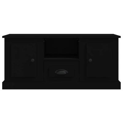 TV Cabinet Black 100x35.5x45 cm Engineered Wood