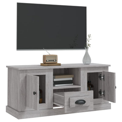 TV Cabinet Grey Sonoma 100x35.5x45 cm Engineered Wood