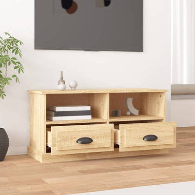 TV Cabinet Sonoma Oak 93x35.5x45 cm Engineered Wood