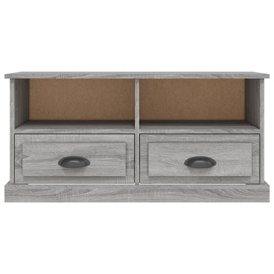 TV Cabinet Grey Sonoma 93x35.5x45 cm Engineered Wood