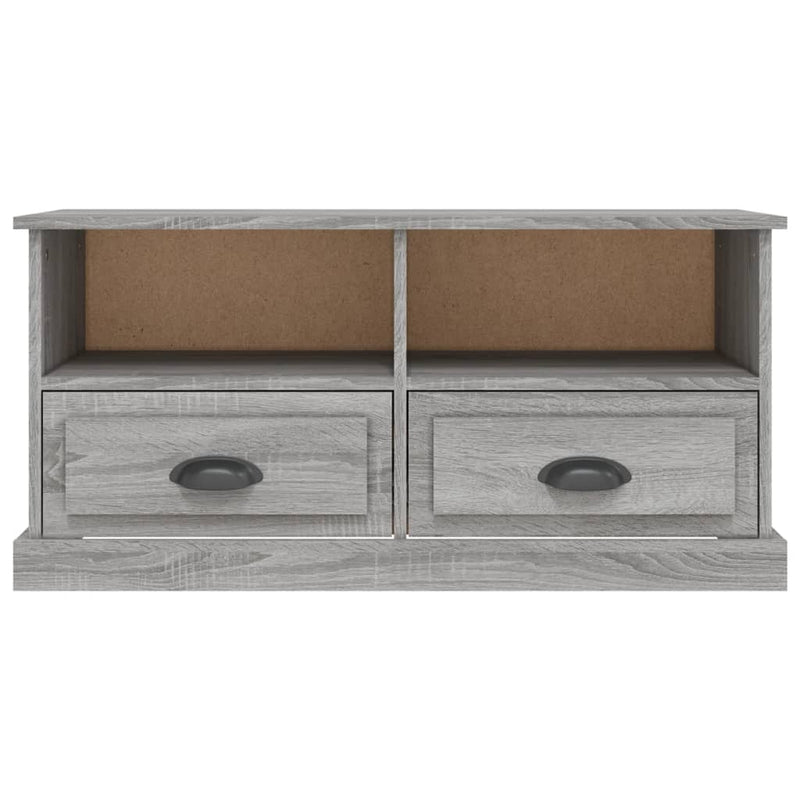 TV Cabinet Grey Sonoma 93x35.5x45 cm Engineered Wood