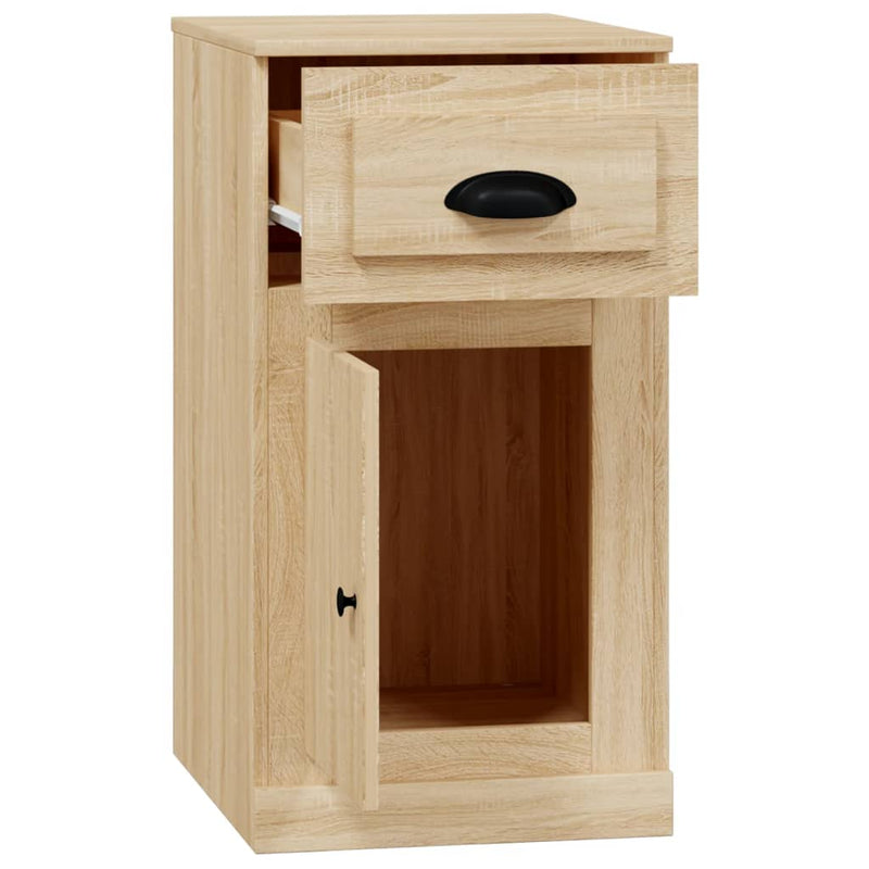 Side Cabinet with Drawer Sonoma Oak 40x50x75 cm Engineered Wood