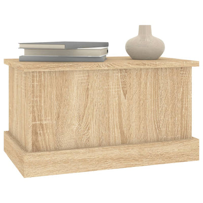 Storage Box Sonoma Oak 50x30x28 cm Engineered Wood