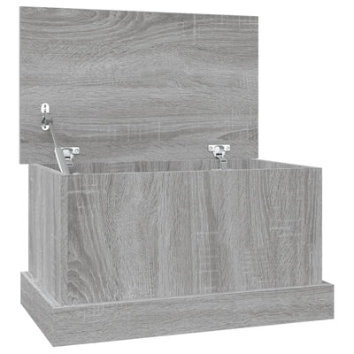 Storage Box Grey Sonoma 50x30x28 cm Engineered Wood