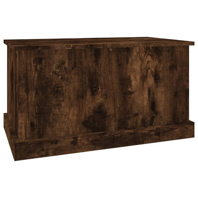 Storage Box Smoked Oak 70x40x38 cm Engineered Wood