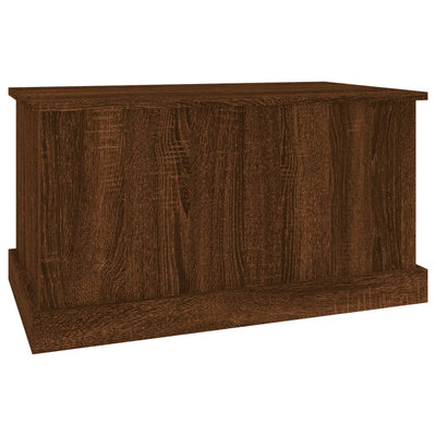 Storage Box Brown Oak 70x40x38 cm Engineered Wood