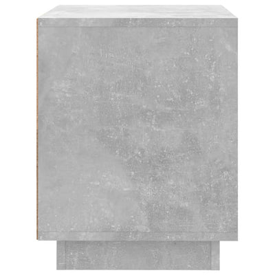 Bedside Cabinets 2 pcs Concrete Grey 44x35x45 cm Engineered Wood