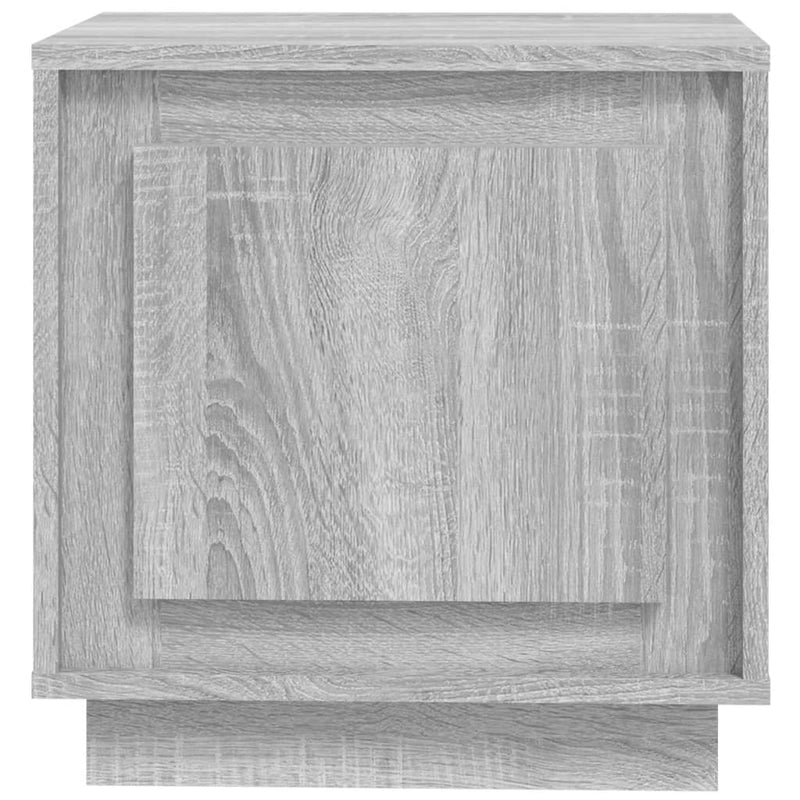 Bedside Cabinet Grey Sonoma 44x35x45 cm Engineered Wood