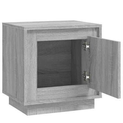 Bedside Cabinets 2 pcs Grey Sonoma 44x35x45 cm Engineered Wood