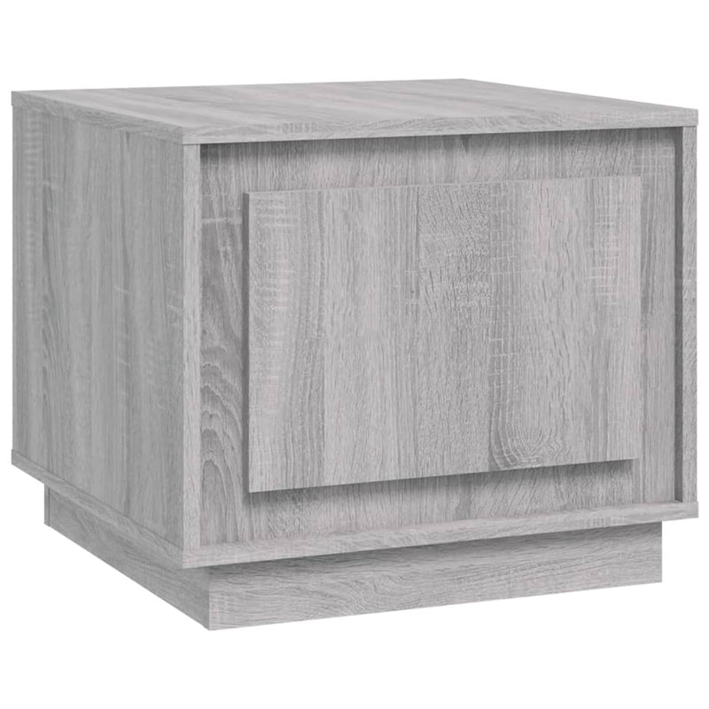 Coffee Table Grey Sonoma 51x50x44 cm Engineered Wood