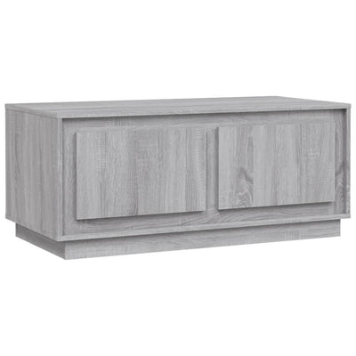 Coffee Table Grey Sonoma 102x50x44 cm Engineered Wood