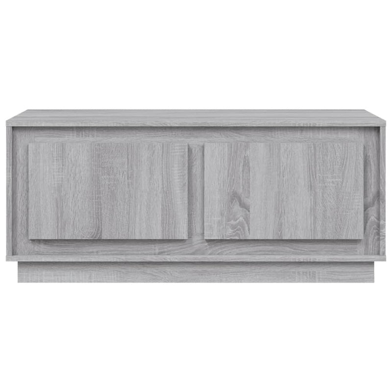 Coffee Table Grey Sonoma 102x50x44 cm Engineered Wood