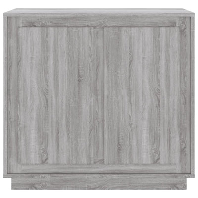 Sideboard Grey Sonoma 80x34x75 cm Engineered Wood