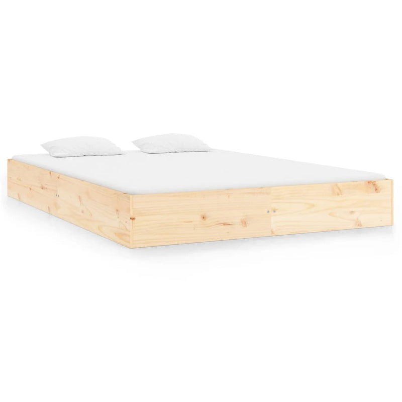 Bed Frame 153x203 cm Queen Solid Wood