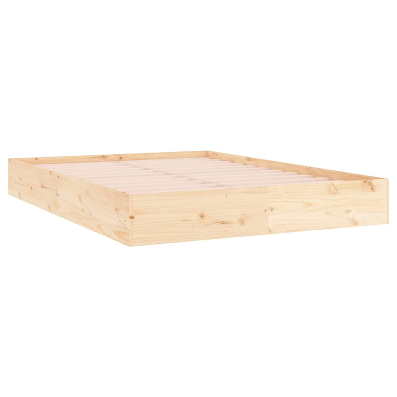 Bed Frame 153x203 cm Queen Solid Wood